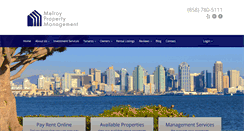 Desktop Screenshot of melroyproperties.com